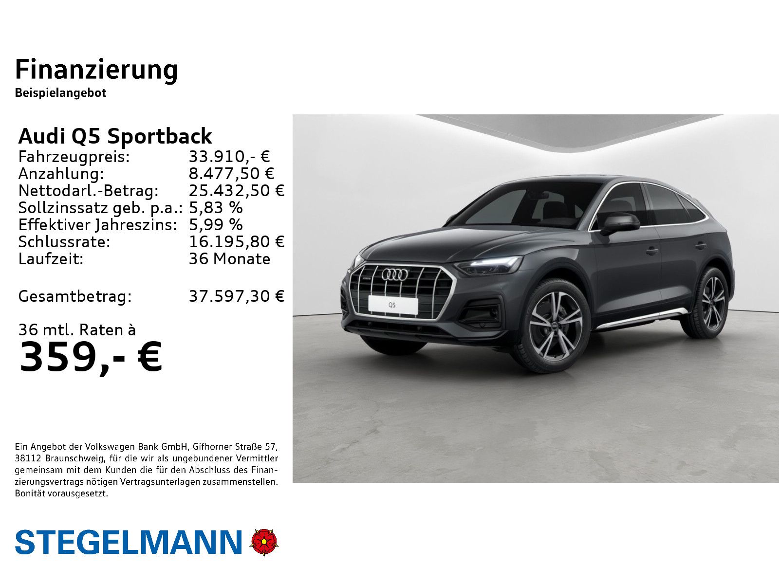 Audi Q5 Sportback 40 TDI qu. S-tronic advanced *AHK*P imagem 2