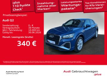 Audi Leasingangebot: Audi Q2 35 TFSI S tronic 2xS line Matrix Kamera Sound