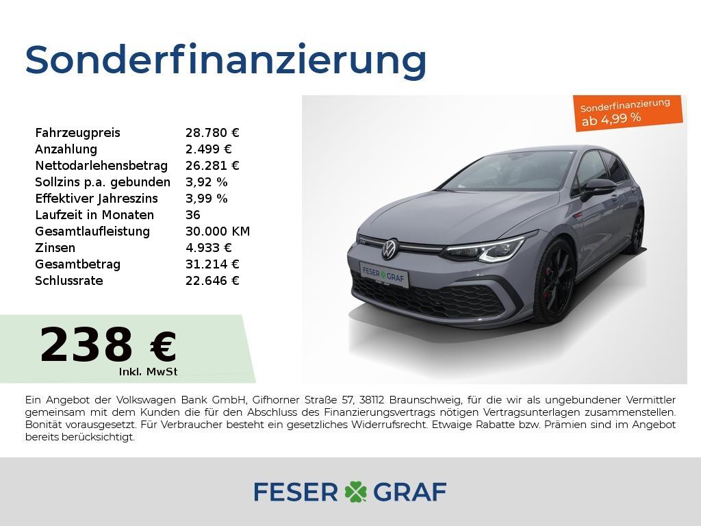 Volkswagen Golf GTI DSG AHK Matrix RFK 19" Black Navi ACC