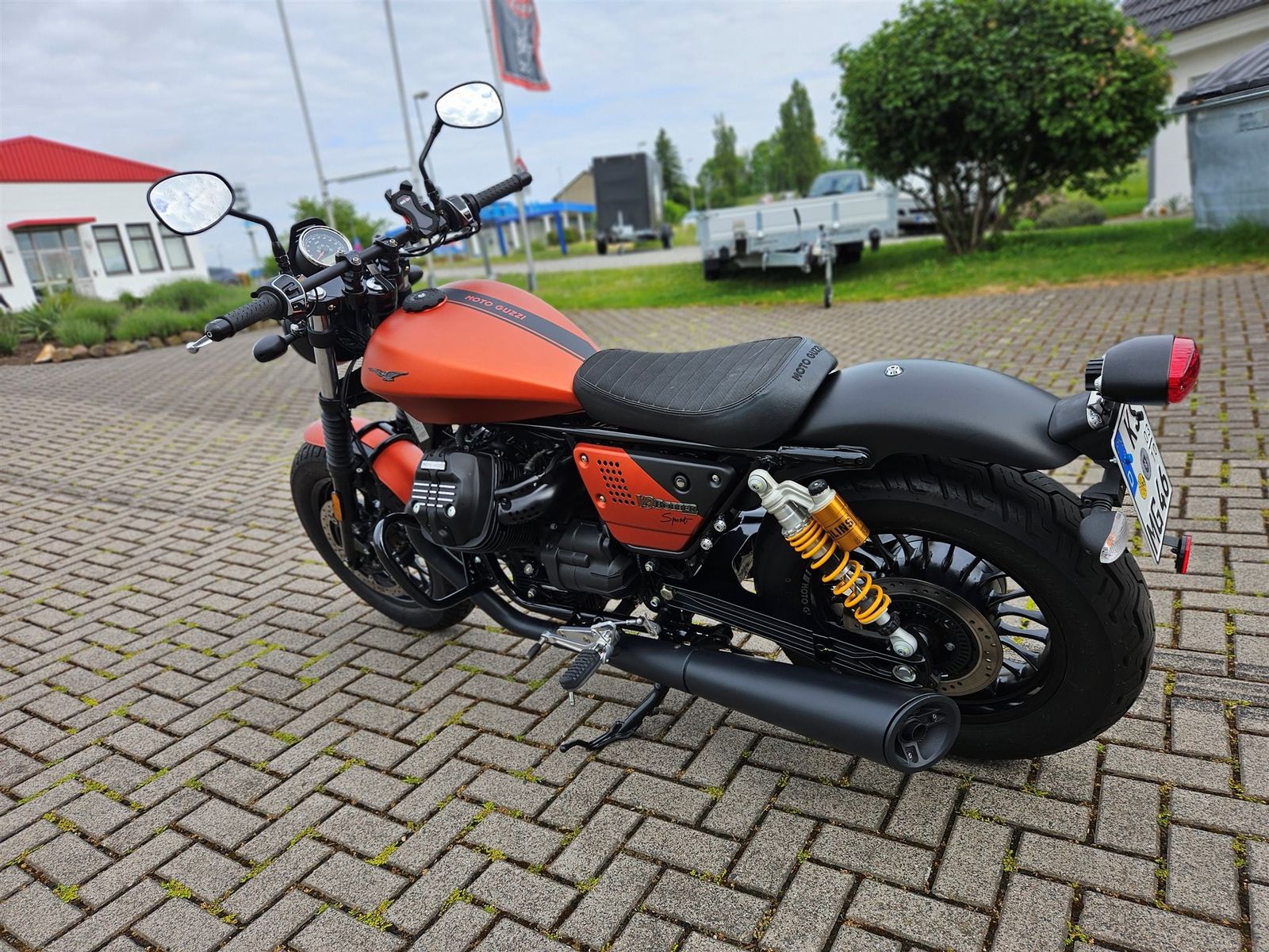 Fahrzeugabbildung Moto Guzzi V9 Bobber Sport