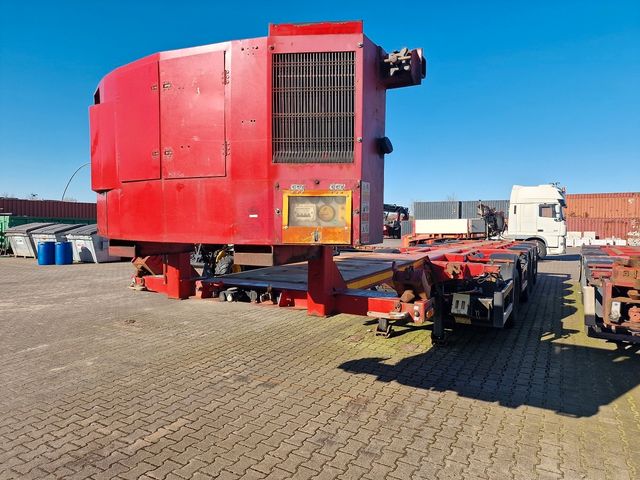 D-TEC CT-53-04D 4-Achs-Containerchassis mit GENSET!!!