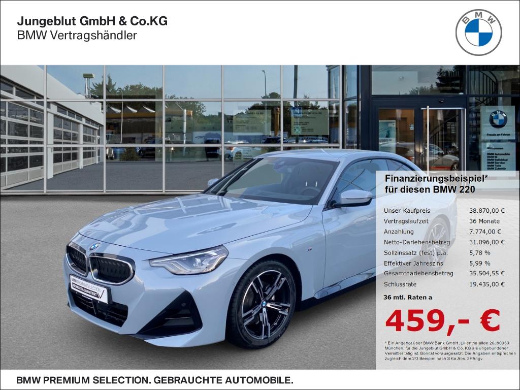 BMW 220 i Coupe M Sport Lenkrad&Sitzhg./AHK/LiveCock