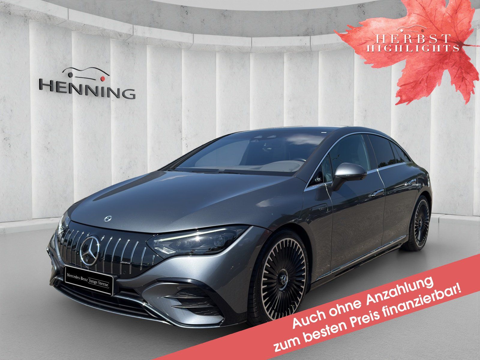 Mercedes-Benz EQE 43 AMG 4M HYPERSCREEN Pano Burm HUD DIS Airm