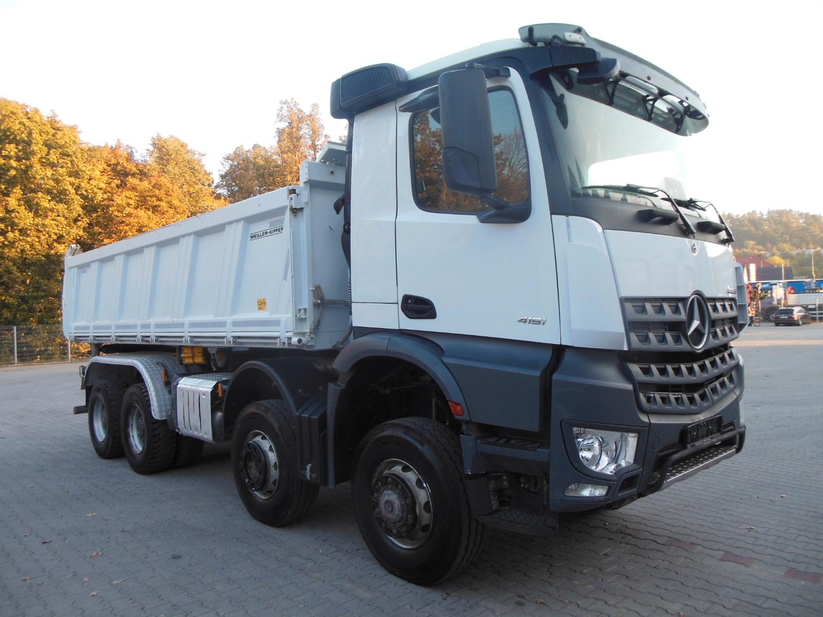 Mercedes-Benz AROCS 4151, 8X6, MEILLER, BORDMATIC, AHK