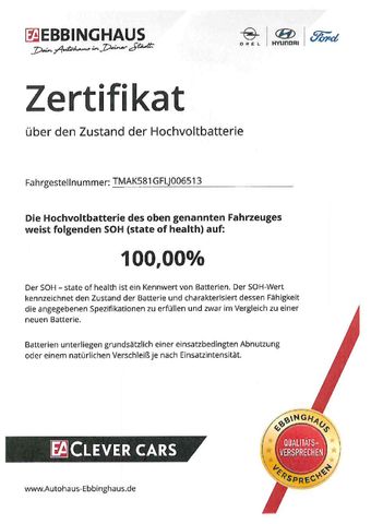 Hyundai Kona Premium Elektro 2WD Fahrassistenz-Paket