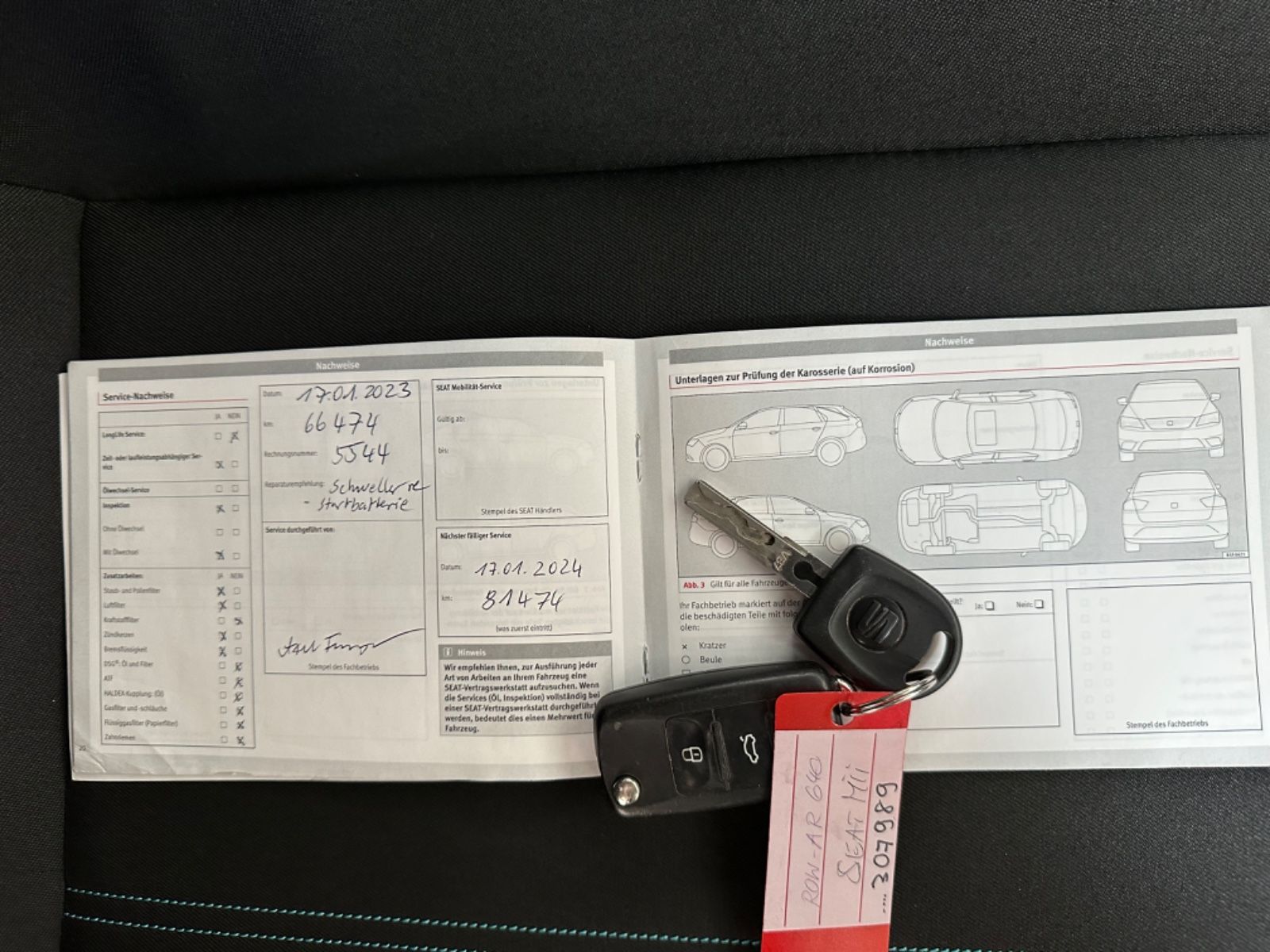 Fahrzeugabbildung SEAT Mii Style*Klima*Radio*