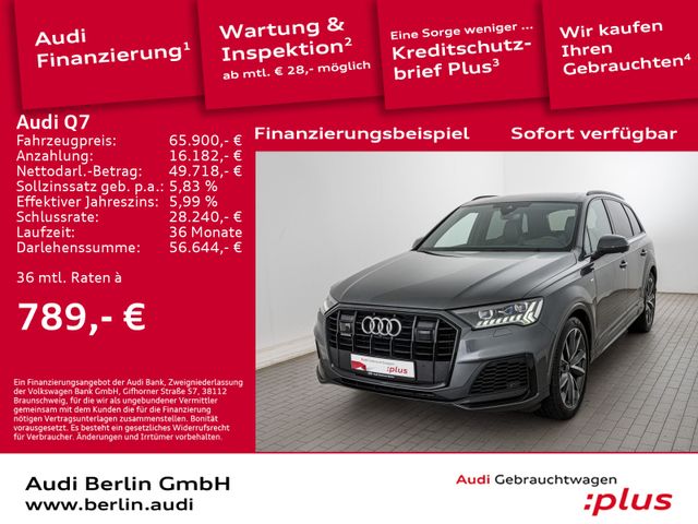 Audi Q7 S line 50 TDI qu.tiptr. LEDER 7.SITZER 360°K