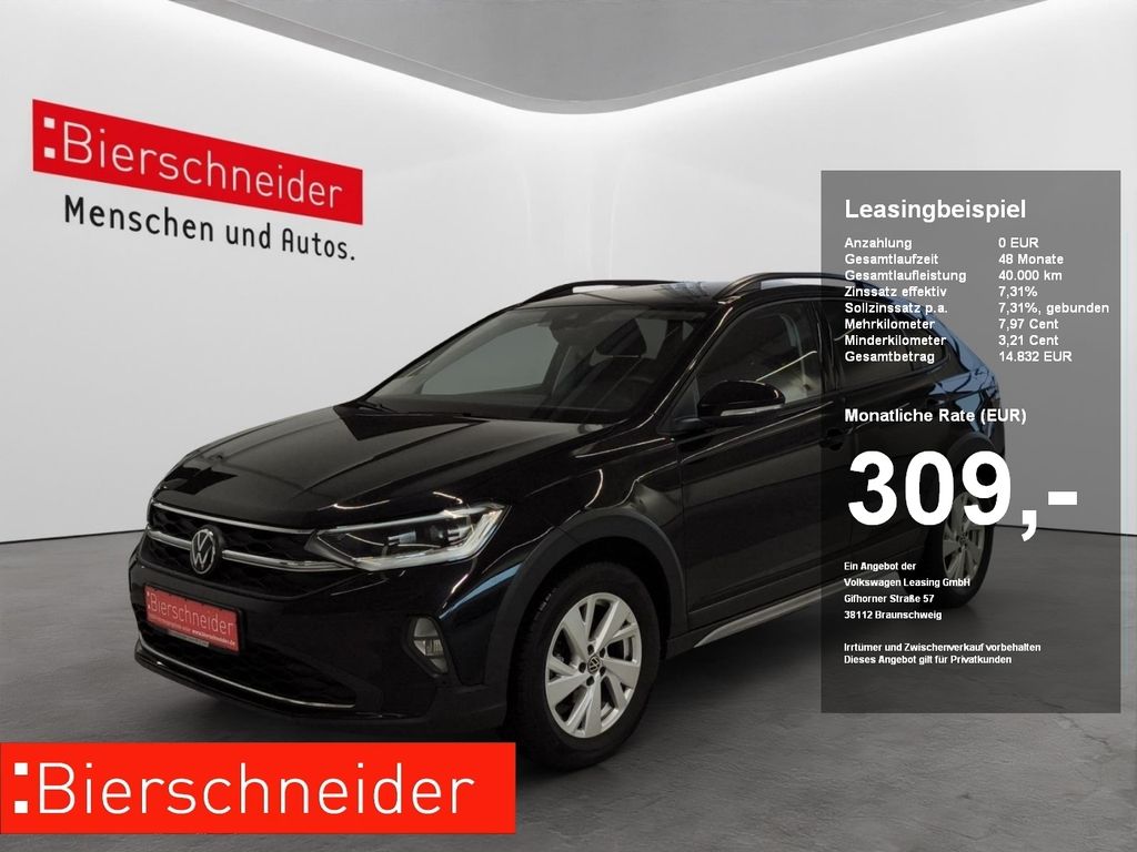 Volkswagen Taigo 1.0 TSI DSG Life IQ.LIGHT NAVI AHK KAMERA