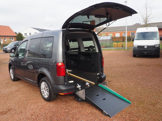 Volkswagen Caddy Klima Rollstuhlgerecht/Wenderampe PDC