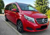 Mercedes-Benz V 250d 4 Matic Lang ILS-LED AHK 2500kg 6 Sitz  - rote Mercedes-Benz V-Klasse