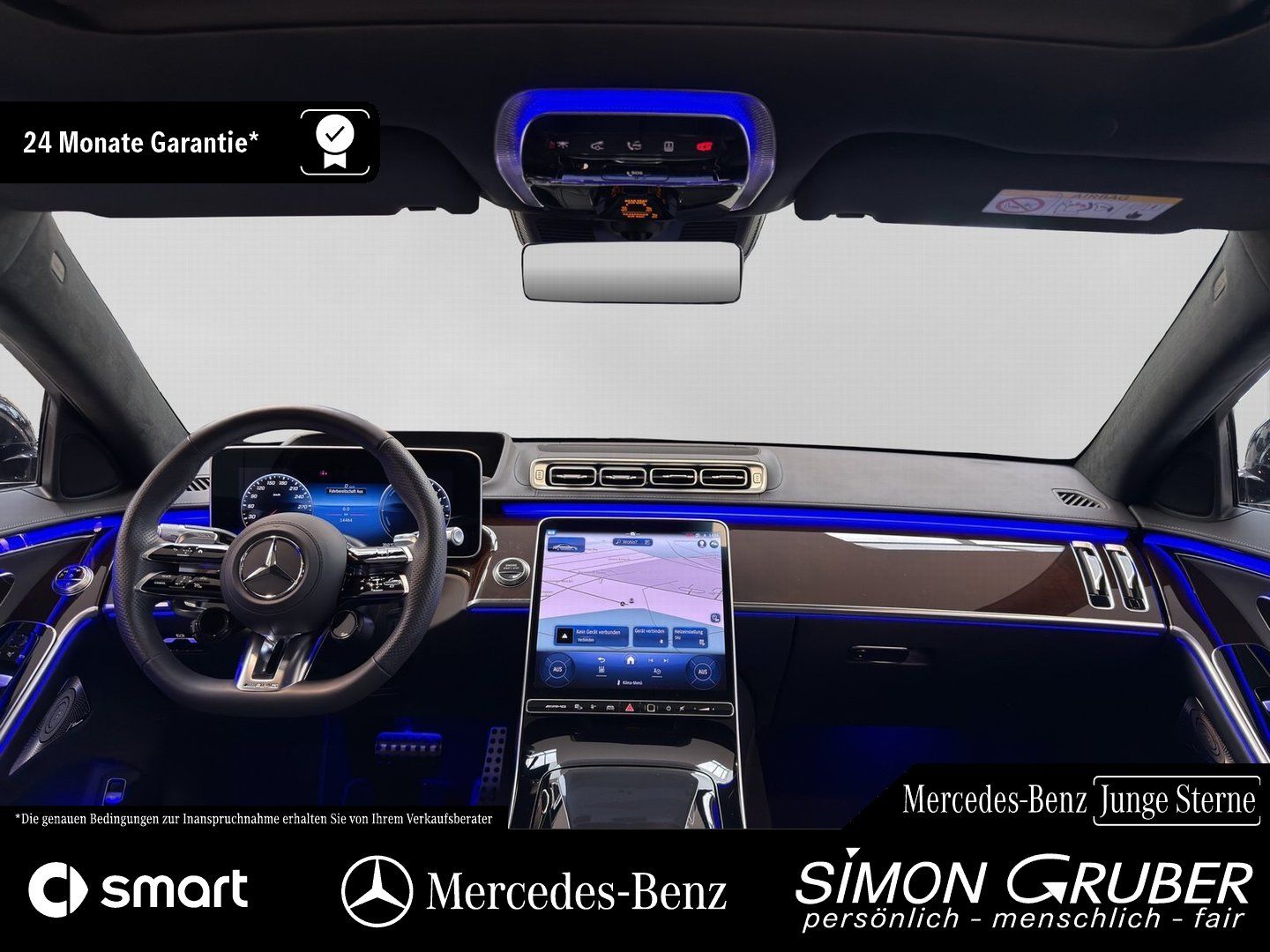 Fahrzeugabbildung Mercedes-Benz S 63 E Performance AMG Exklusiv Fond-Entertain