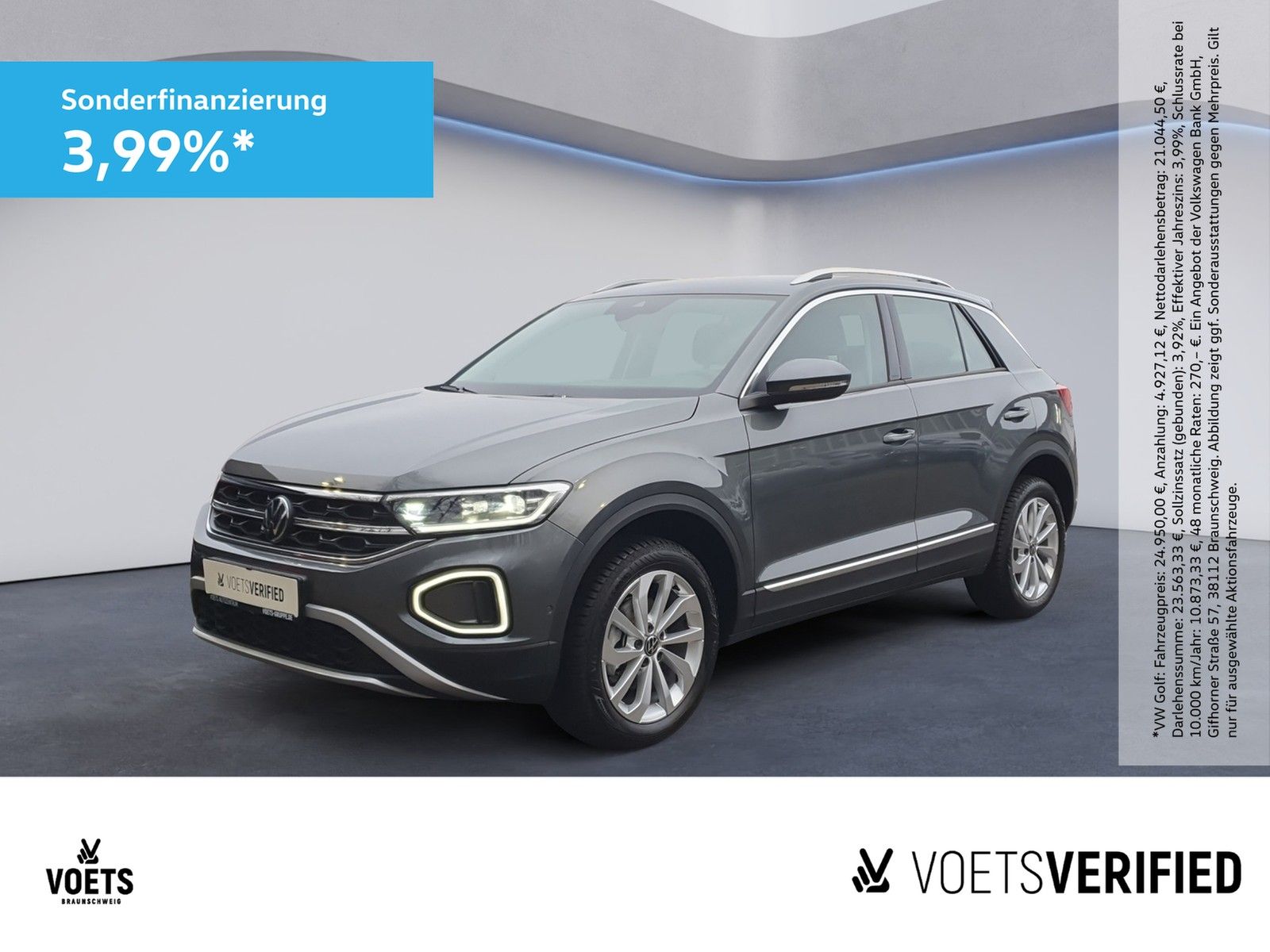Volkswagen T-Roc Style 1.5 TSI DSG LED+RearView+NAVI
