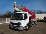 Mercedes-Benz 818 Atego + Böcker AK 32 Meter Dachdeckerkran - Gebraucht Dachdeckerkran