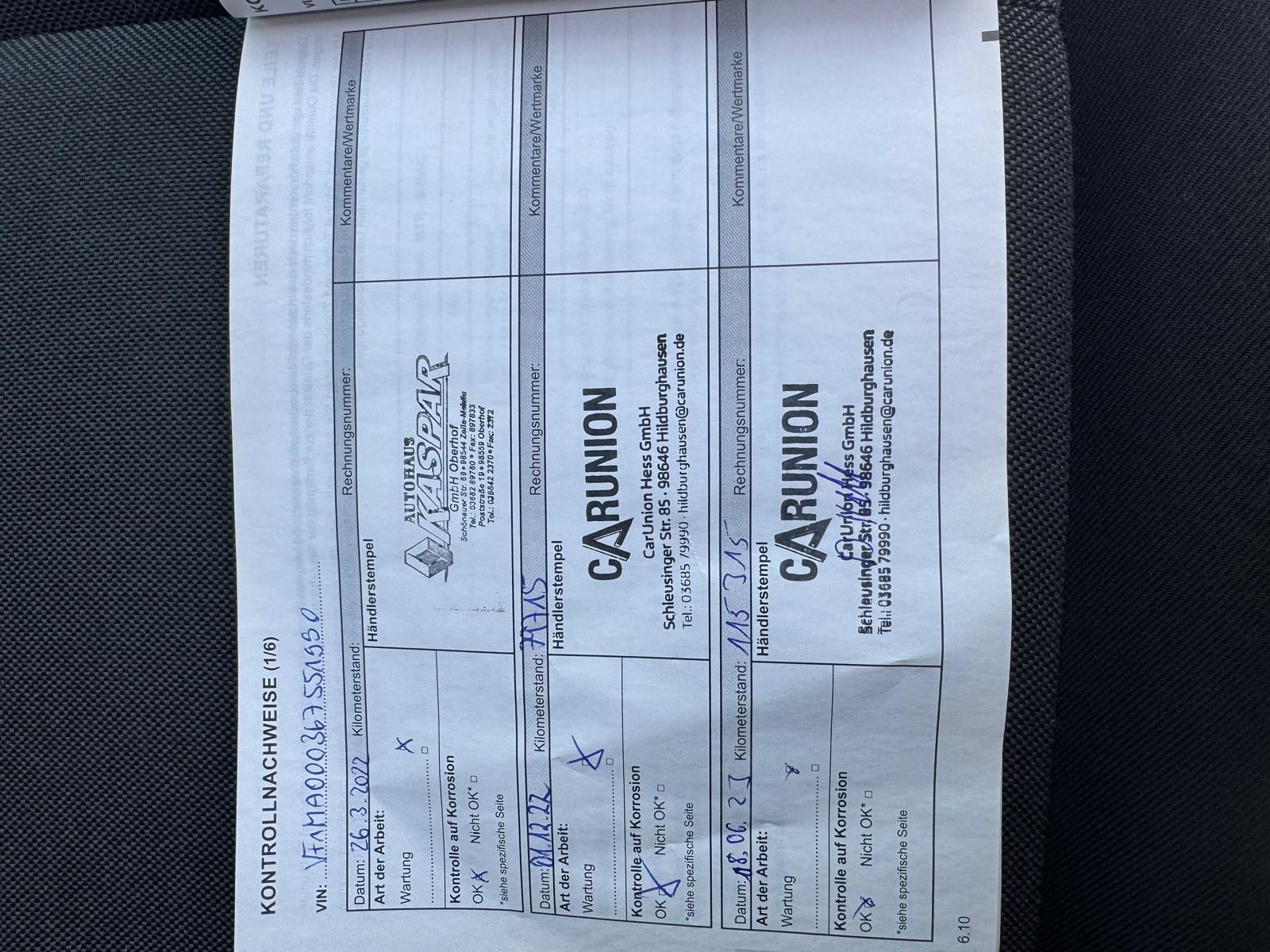 Fahrzeugabbildung Renault Master III Kasten L1H2HKa 3,5t/1.HAND/SCHECKHEFT