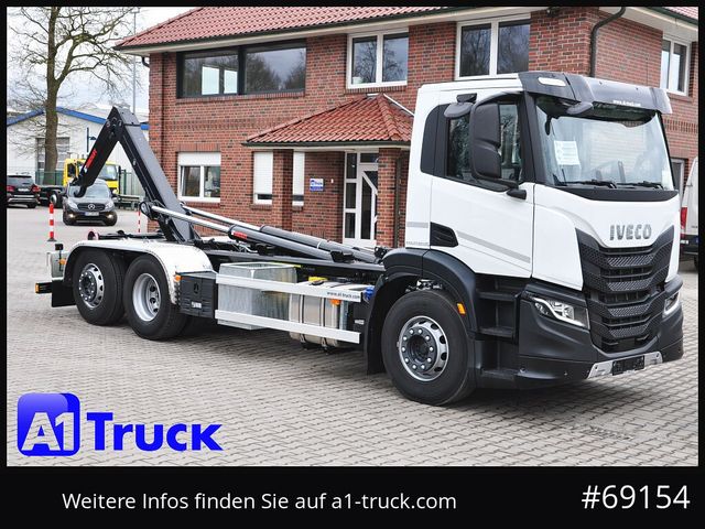 Iveco  X-Way AD280X46, HIAB Multilift, Lenk- Liftachse