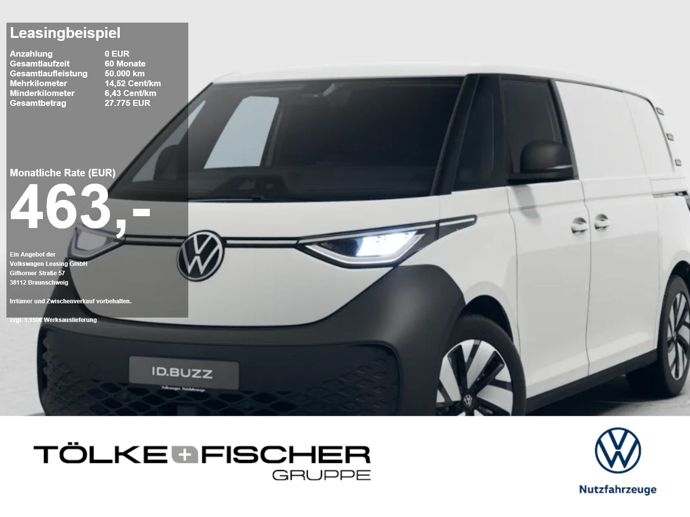 Volkswagen ID. Buzz Cargo Pro 4MOTION langer Radstand