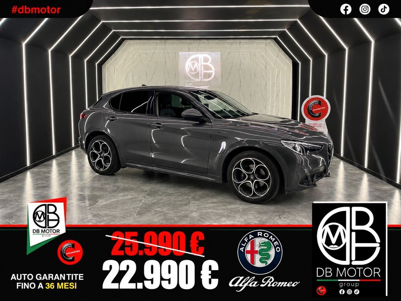 Alfa Romeo Stelvio 2.2 Turbodiesel 210 CV AT8 Q4