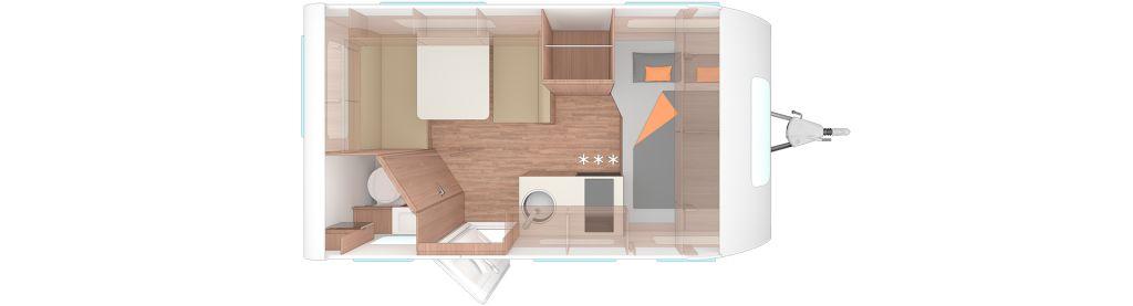 Weinsberg CaraCito 390 QD ab Jandelsbrunn