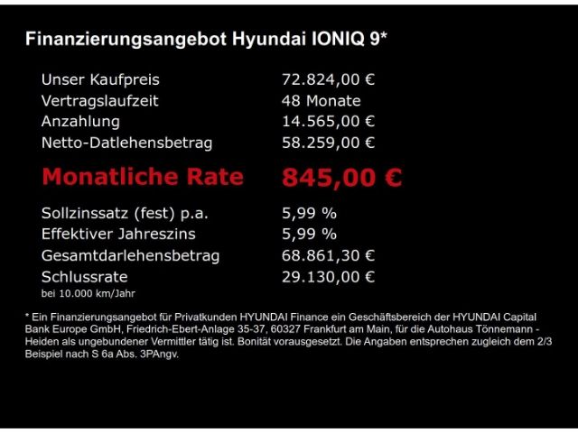 IONIQ 9 UNIQ 110kWh 4WD 6-SITZER+NAVI+360 GRAD K