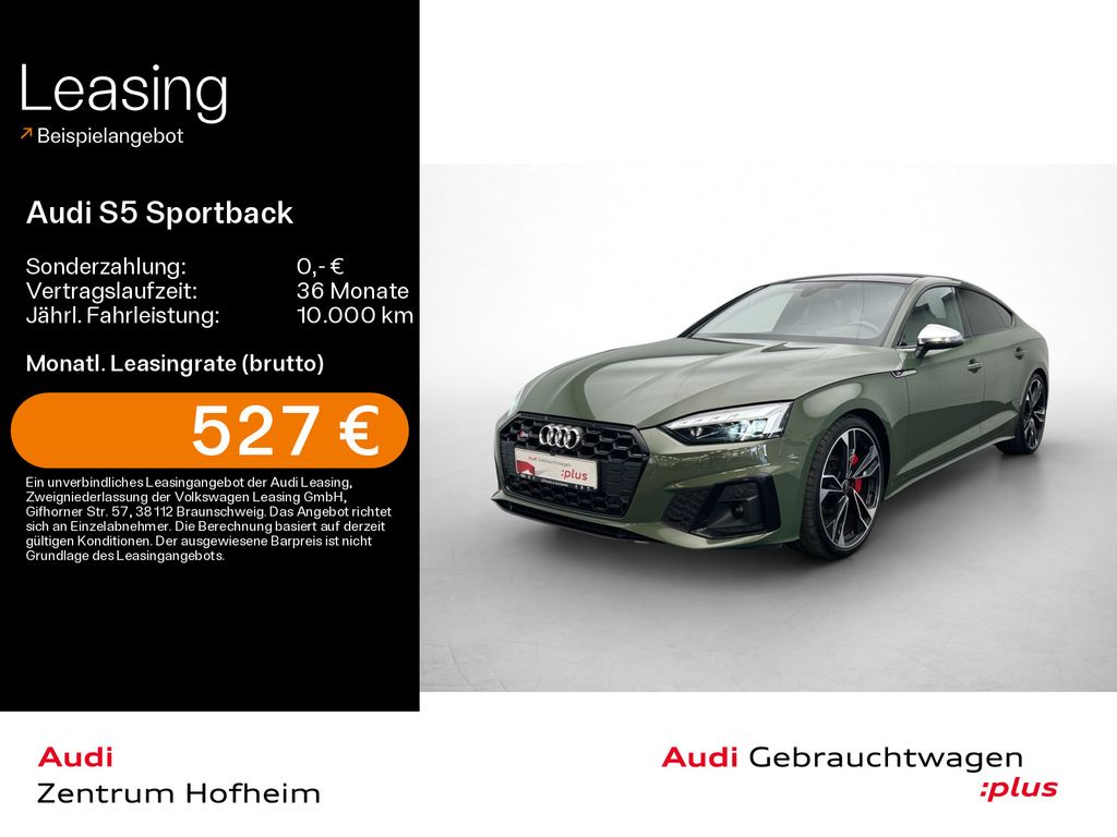 Audi S5 Sportback TDI tip*B&O*HUD*Pano*Laser*Virtual*