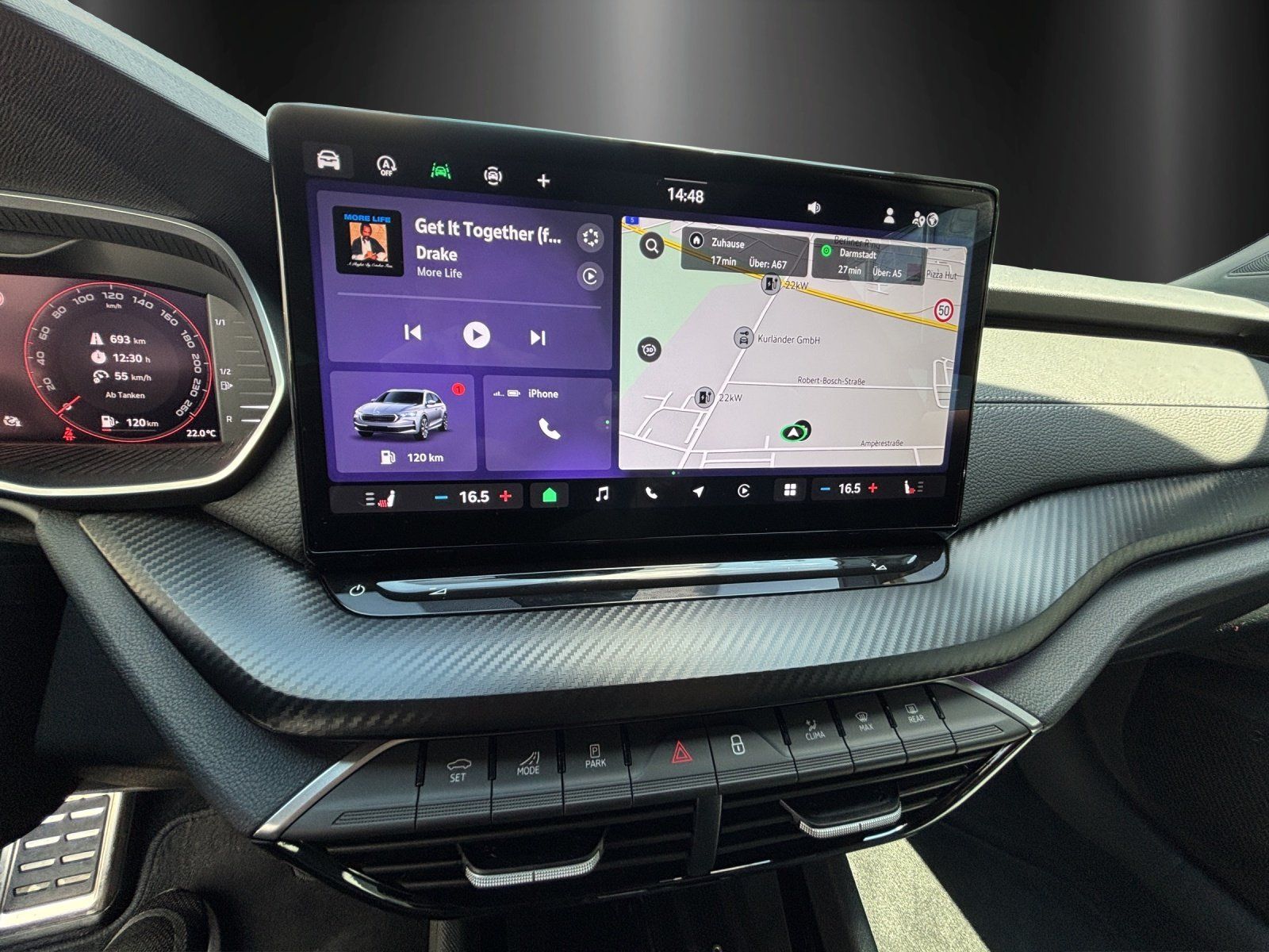 Fahrzeugabbildung SKODA Octavia Combi Sportline 2,0 TDI 110 kW DSG