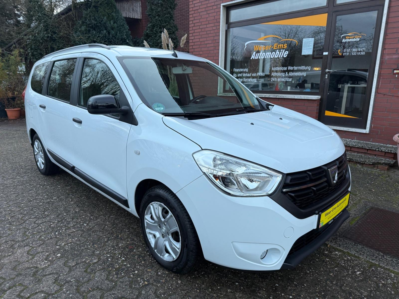 Dacia Lodgy 7-Sitzer NAVI AHK BLUET 1.HAND TEMP KAMERA