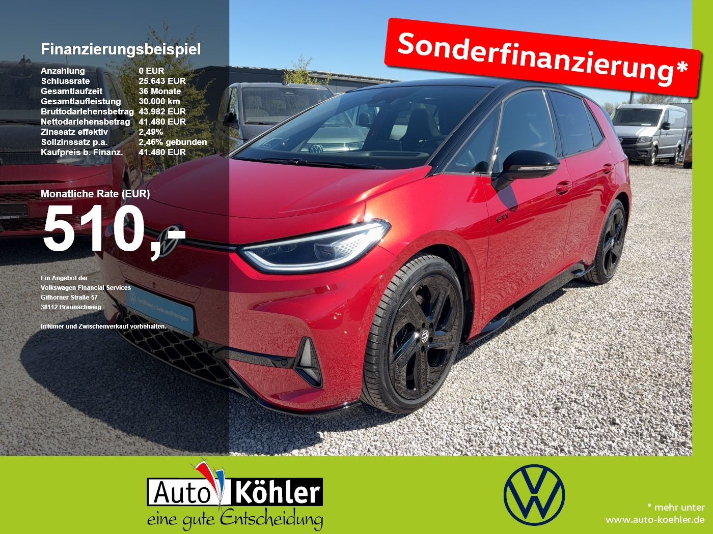 VW ID.3 GTX Wärmepumpe/Kamera/Matrix/Pano/CCS/AHK