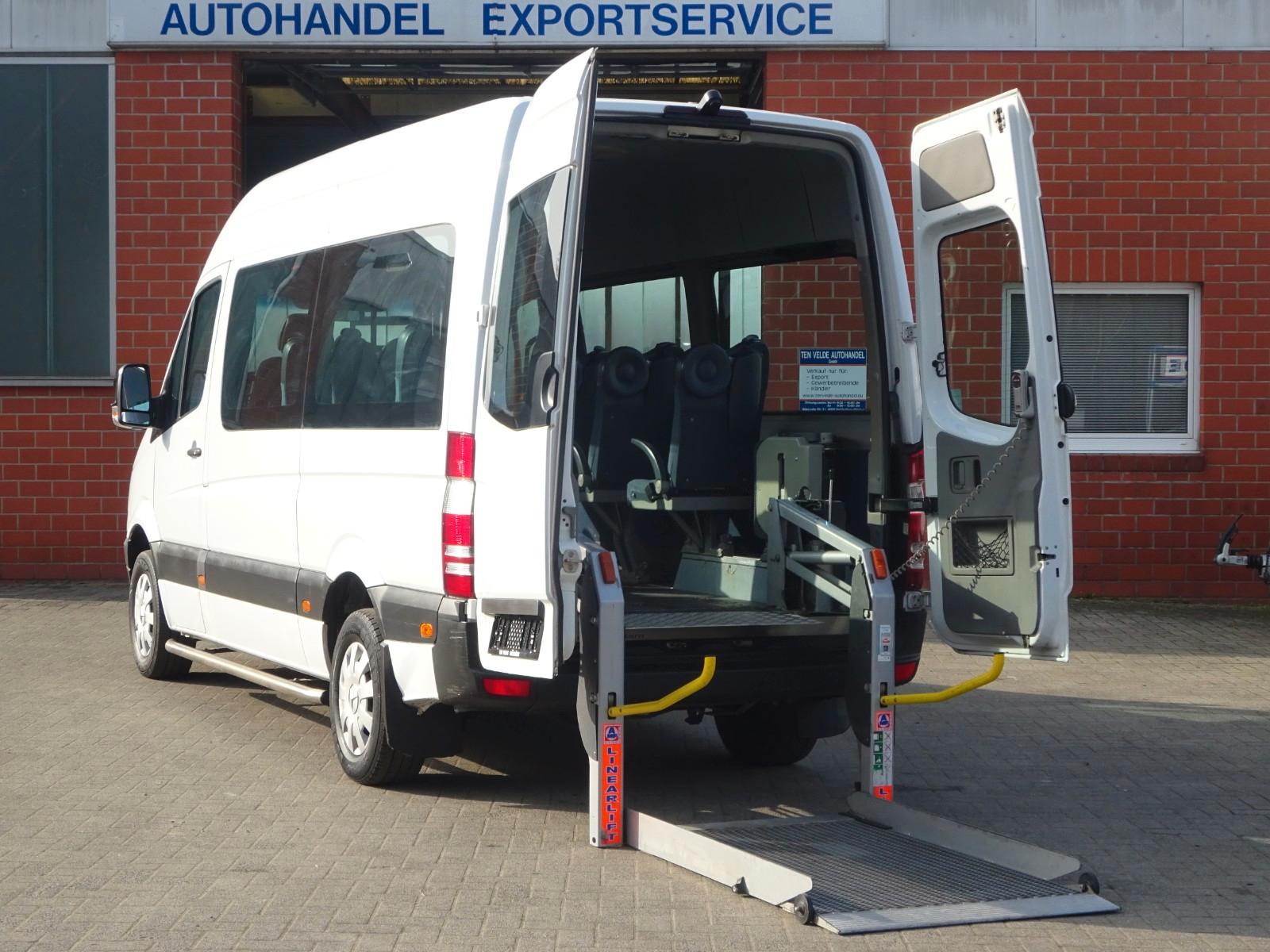 Mercedes-Benz Sprinter Rollstuhl lift,Flexitr,9 Sitz,Klima,DAB