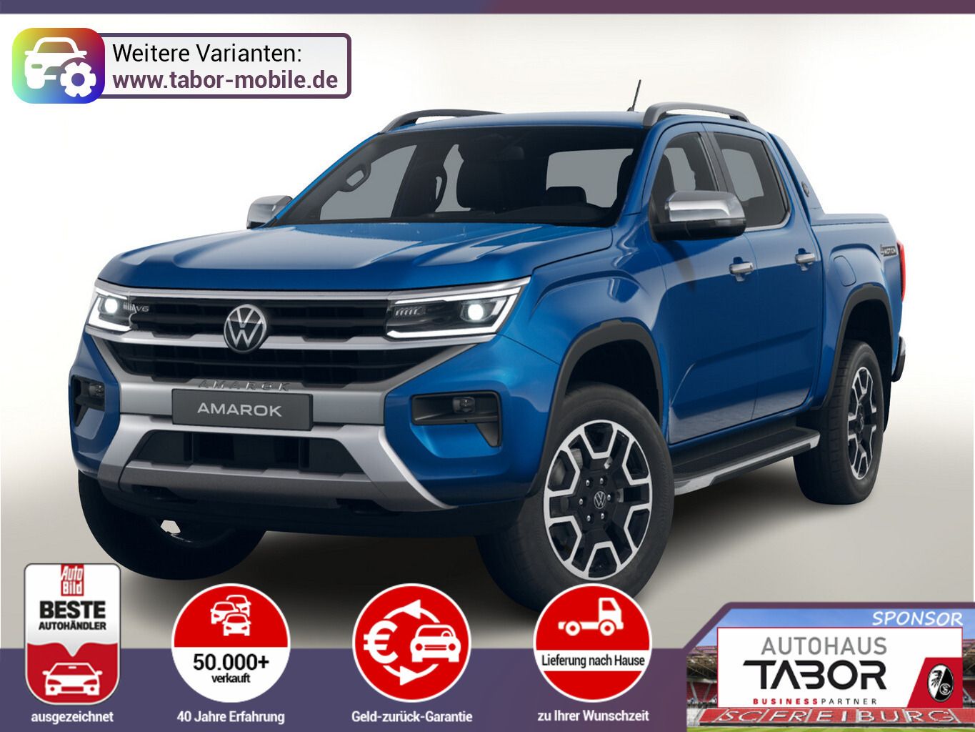 Volkswagen Amarok Aventura AHK Rollcover Matrix UVP-32%*