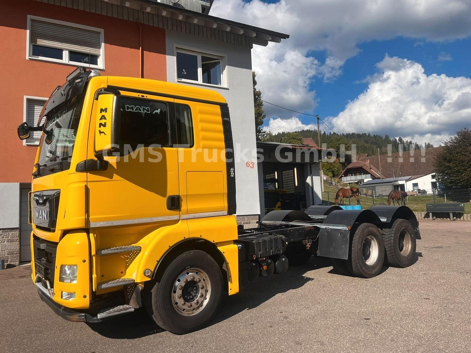 MAN TGX 26.540 / D38 / 6X4 / Steel / BIG AXLE