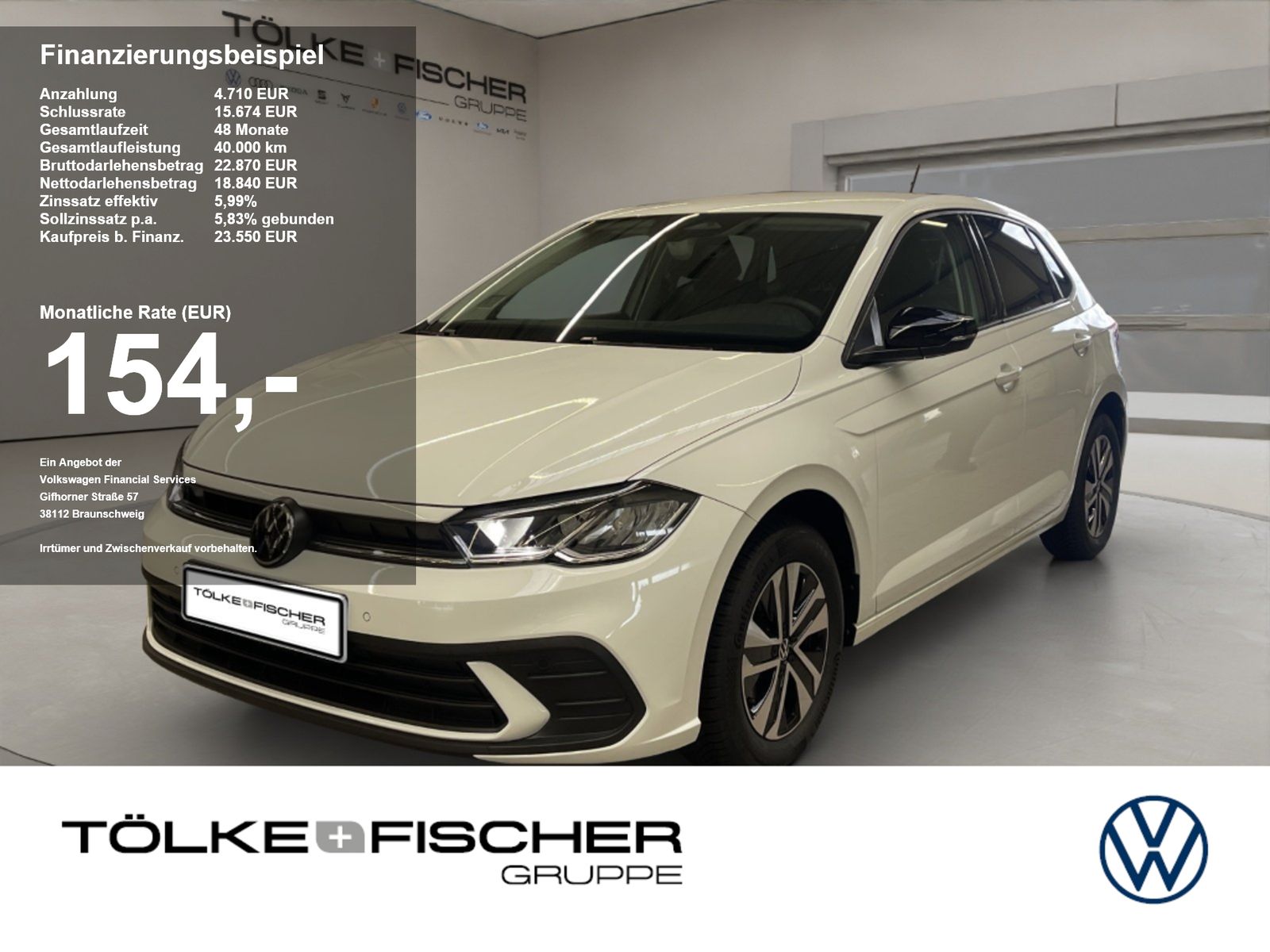 Volkswagen Polo Energy 1.0 l TSI 5-Gang Ganzjahresreifen foto 1