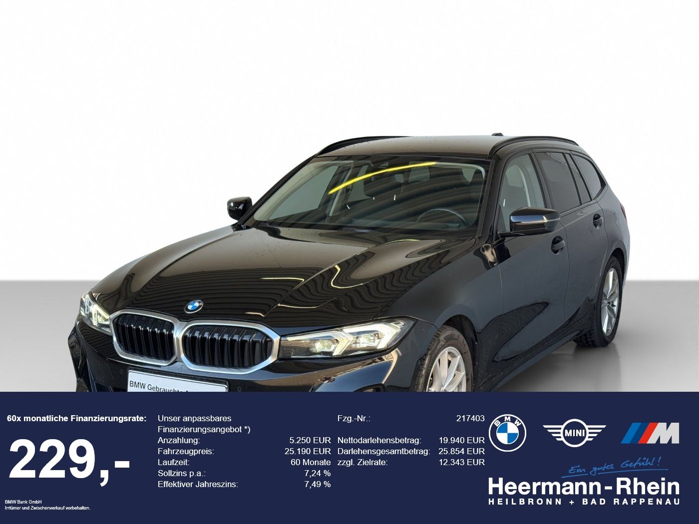 BMW 318iA Tour. LiveCock.DriveAss.ParkAss.Tempo.SHZ.