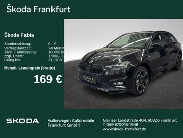 Skoda Fabia Monte Carlo 1,0 TSI DSG Fahrassistenz/ Win