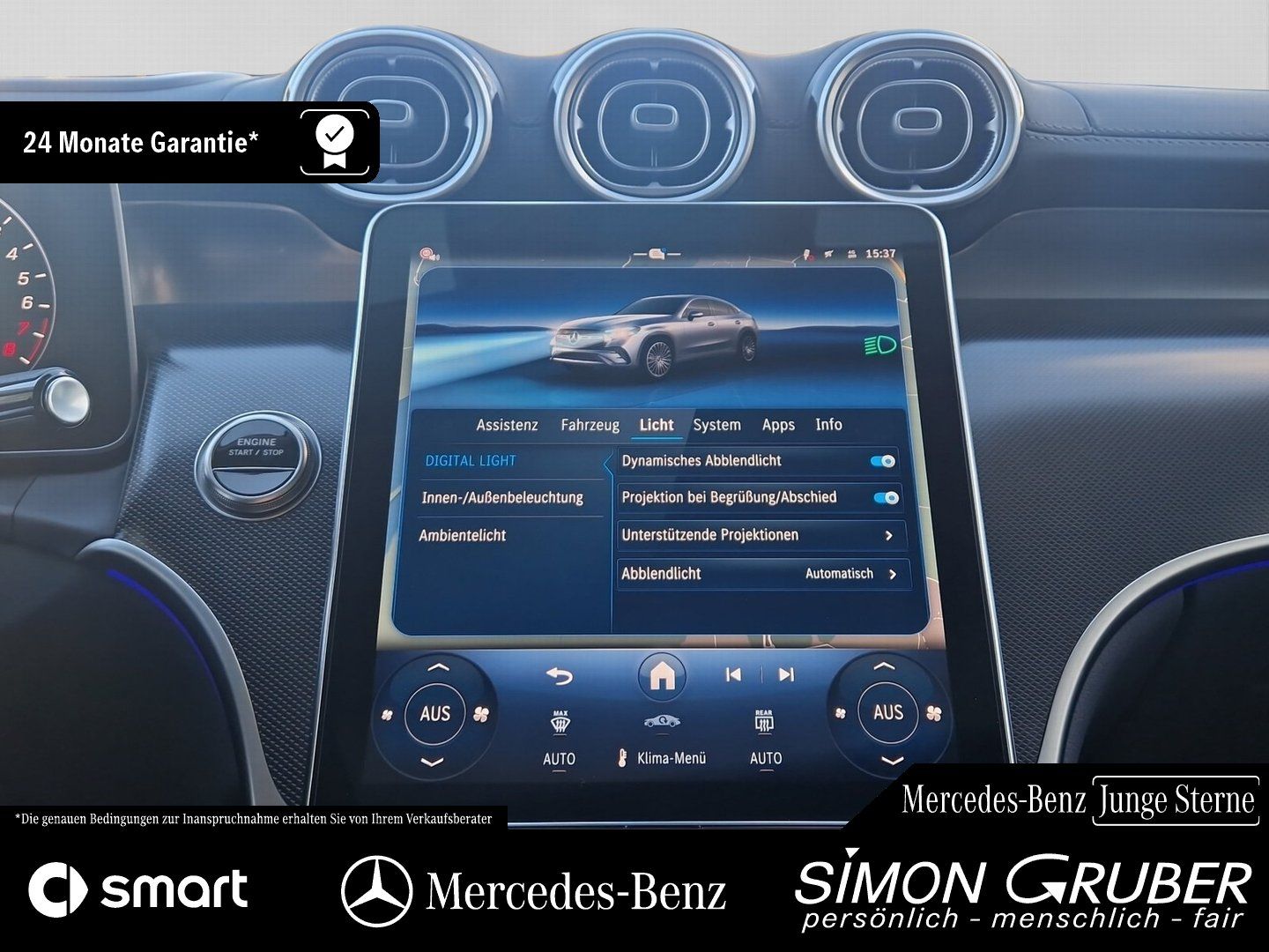 Fahrzeugabbildung Mercedes-Benz GLC 400 e 4M Coupé AMG Night Premium+ Fahrass AH