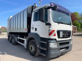 MAN TGS 26.320 Scheckheft 1. Hand Faun Rotopress 521 - MAN Wechselfahrgestell F