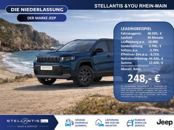 Jeep Leasingangebot: Jeep Compass 1.2 Mild Hybrid First Edition