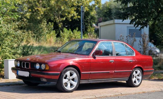 BMW Bmw E34 520i 24v H-Kennzeichen Calypsorot