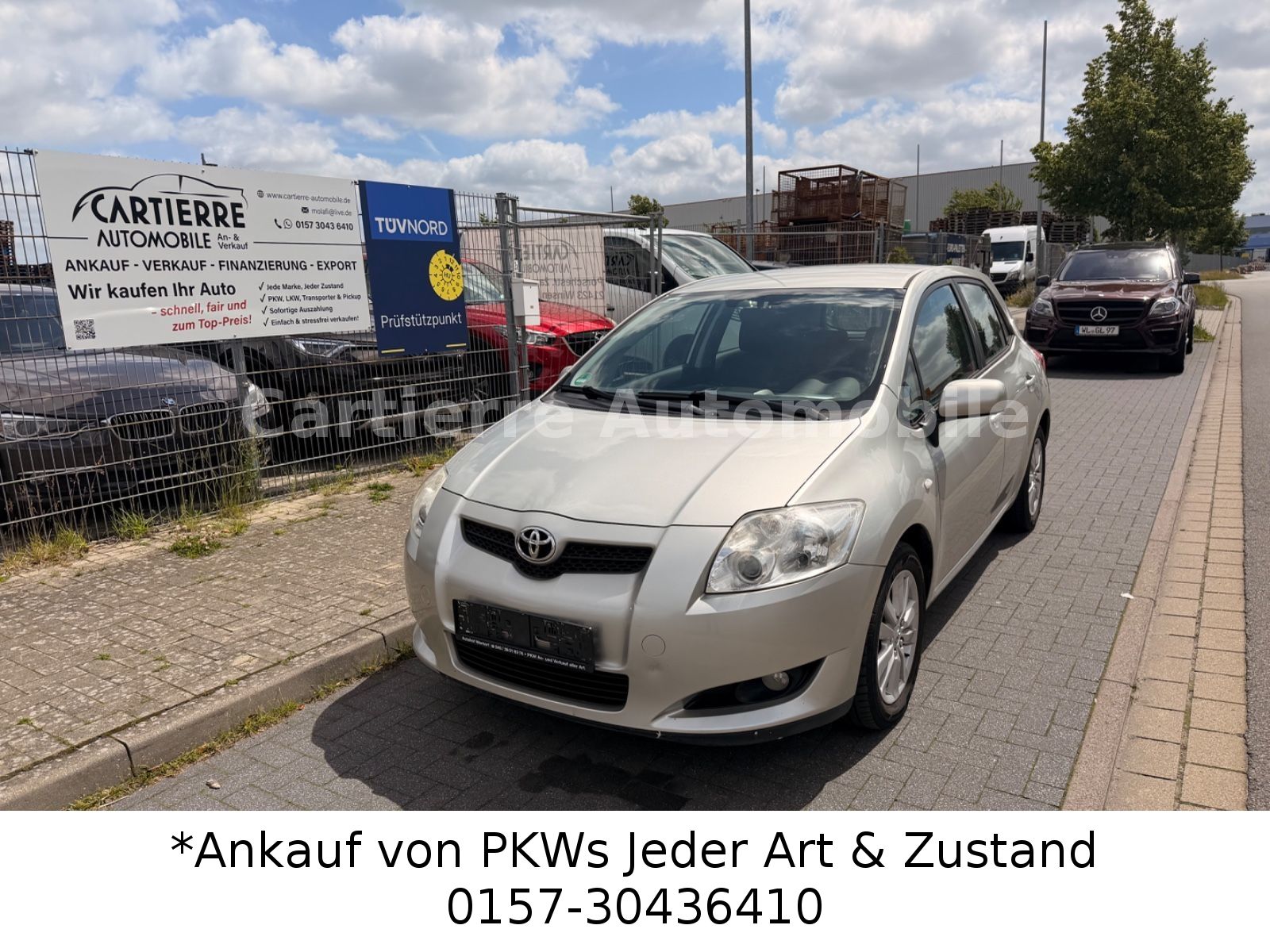 TOYOTA Auris Luna Automatik Klima ALU Pioneer Display