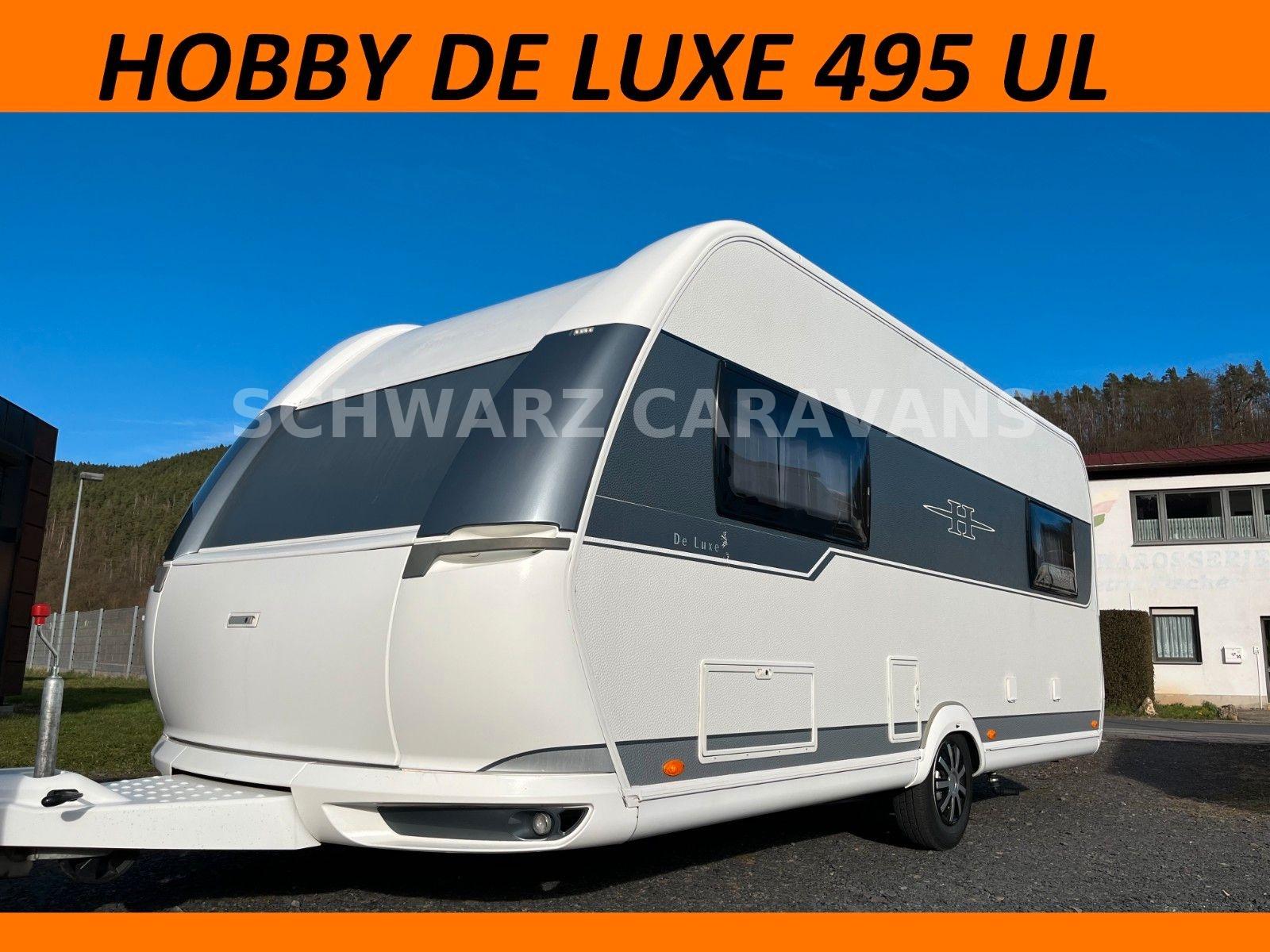 Hobby 495 UL de luxe Einzelbetten Rundsitzgruppe