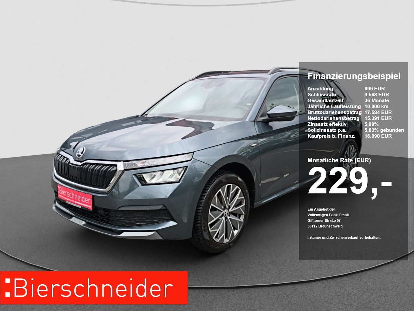 Skoda Kamiq 1.0 TSI Clever NAVI RFK LHZ LED SH