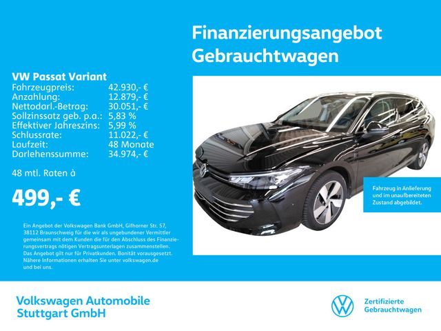 Volkswagen Passat Variant Business Hybrid 1.5 TSI DSG Navi