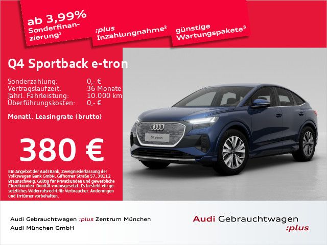 Audi Q4 Sportback 45 e-tron qu. Matrix/Navi+/AHK/PDC