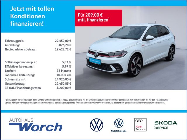 Polo GTI 2.0 TSI DSG CLIMATRONIC+SHZ+LED+