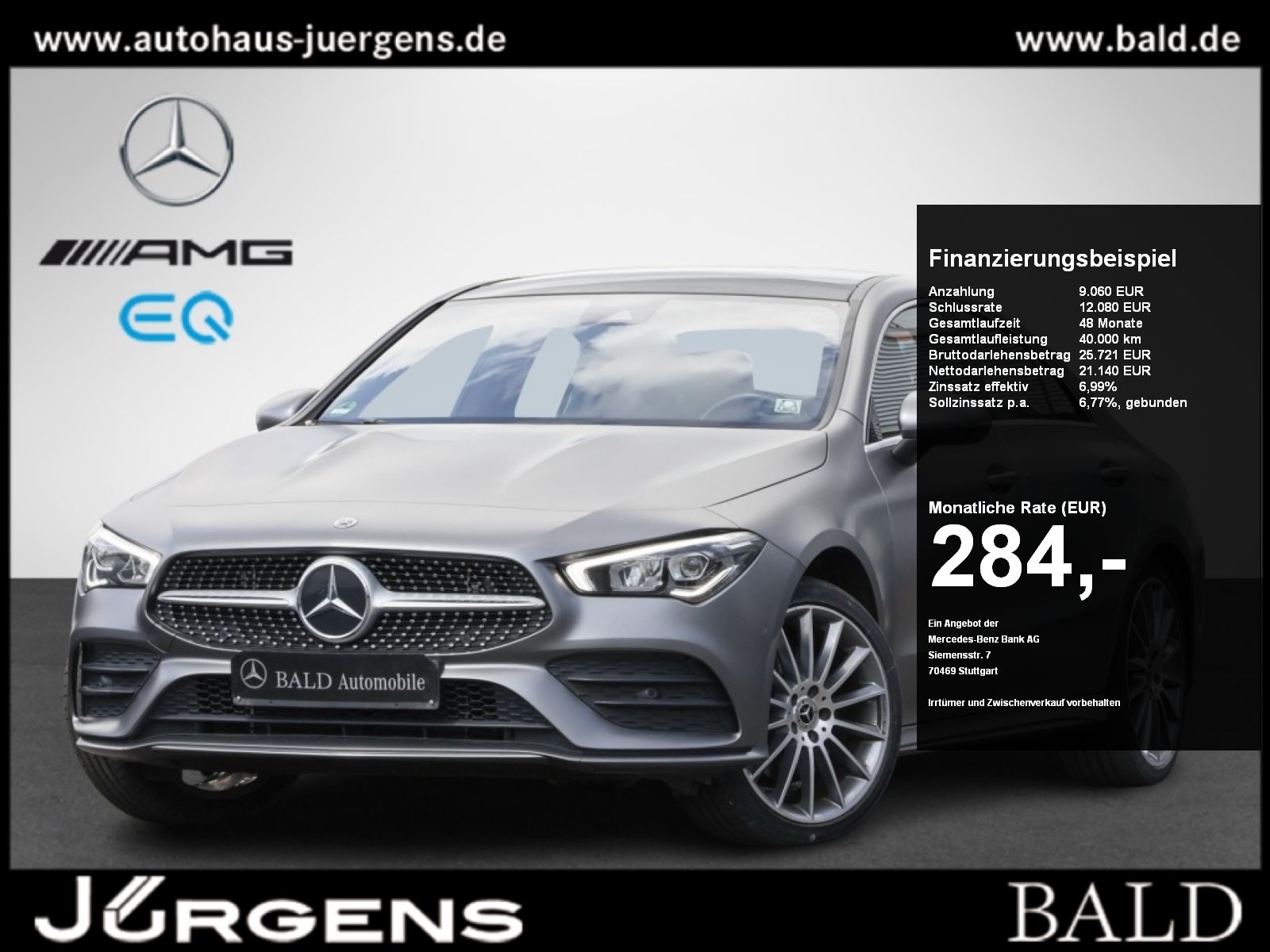 Mercedes-Benz CLA 250 e AMG-Sport Pano Leder Ambi Memo Cam LED