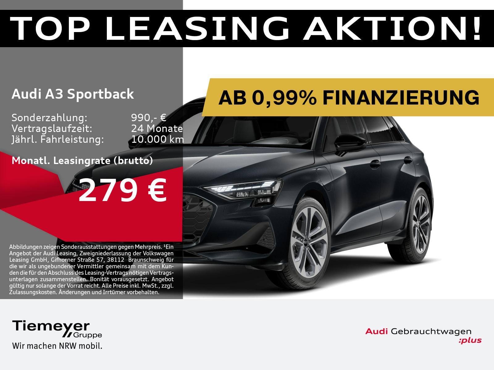 Audi A3 Sportback 40 TFSIe LM18 PANO MATRIX KAMERA