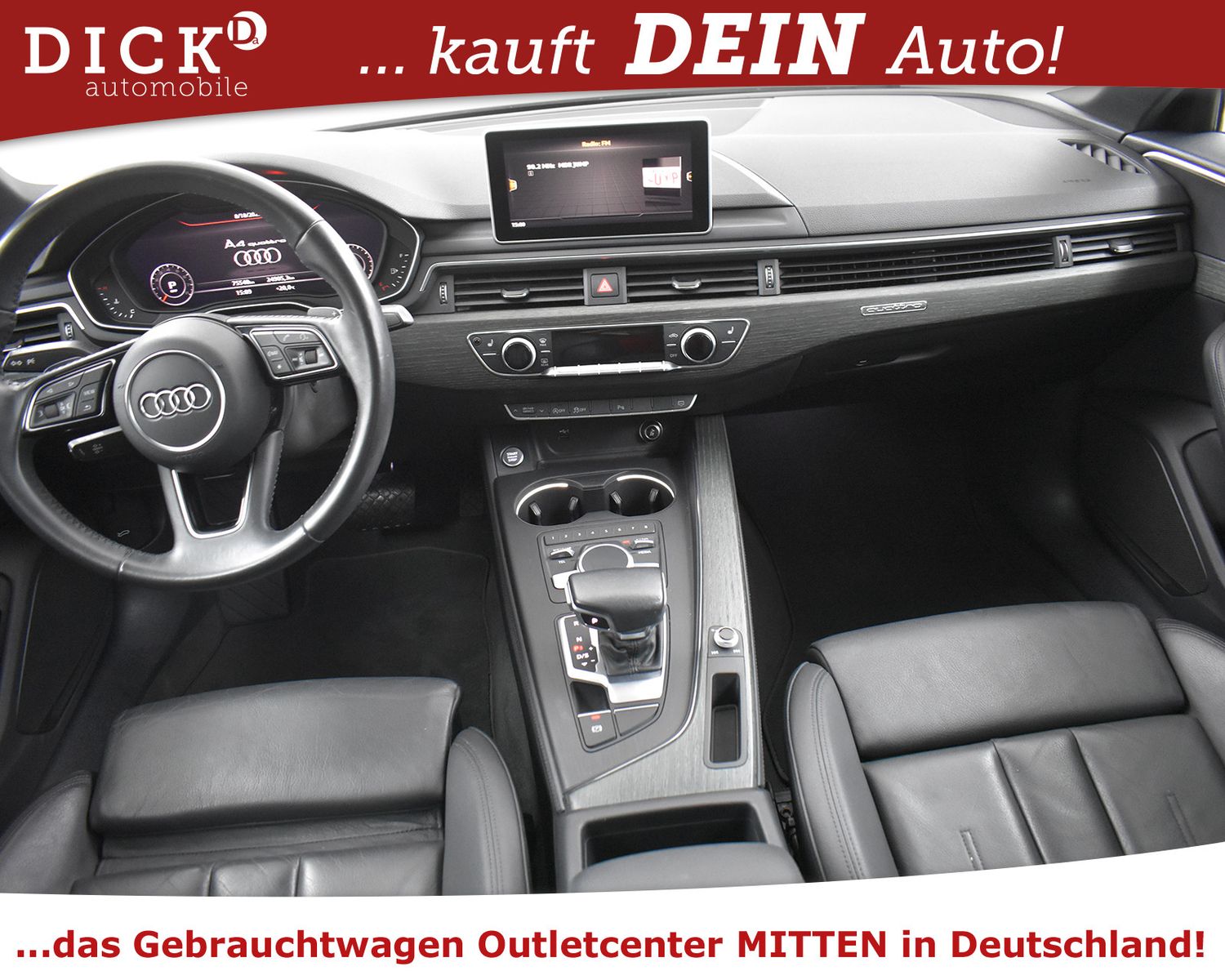 AUDI A4 2.0 TFSI Quatt S LINE SPORT+VIRTU+MEMO+PANO+ - Image 8