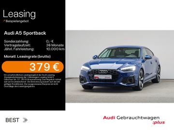 Audi A5 Sportback 35 TDI S line black, Matrix, AHK