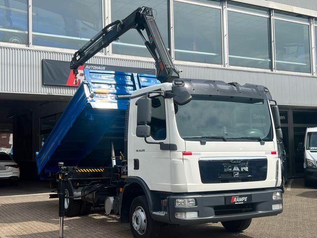 MAN TGL 10.220 3SEITEN-KIPPER/HIAB KRAN 077BS-2CL 8M