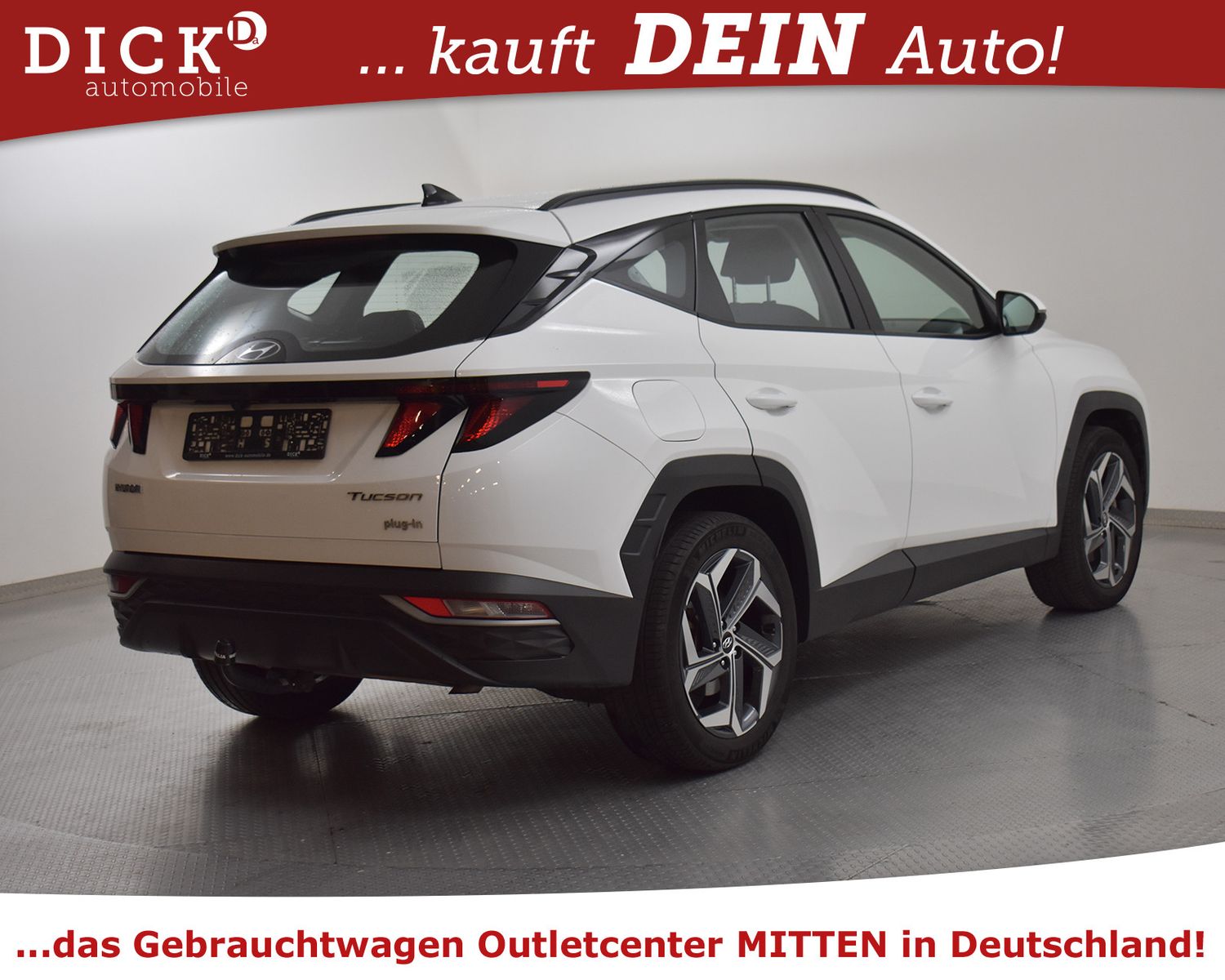 HYUNDAI Tucson 1.6 T Hyb 4WD >KAM+NAVI+SHZ+VIRTU+DAB+AHK - Image 8