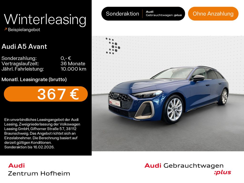 A5 Avant 35 TFSI S line edition one S tro*Matrix